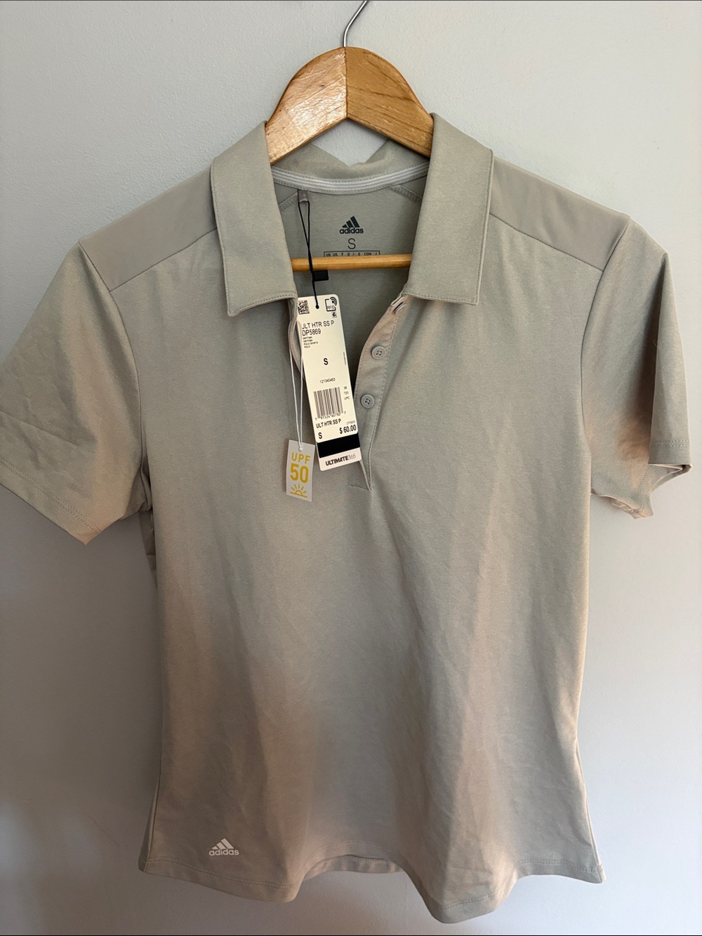 adidas Women's Taupe Polo Shirt